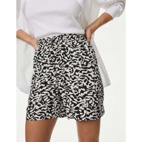 Womens Printed Twill Shorts - - M&S Collection - Modalova