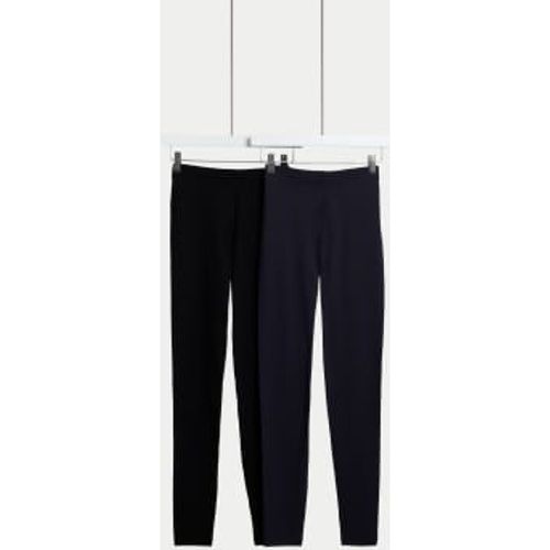 Womens 2pk High Waisted Leggings - /, / - M&S Collection - Modalova