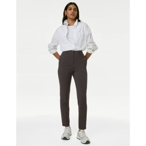 Womens Slim Fit Ankle Grazer Trousers with Stretch - - M&S Collection - Modalova