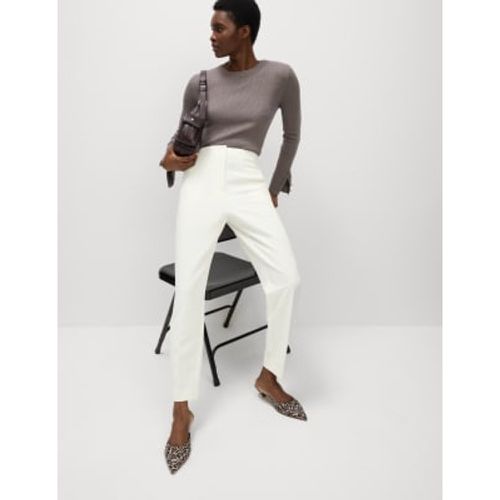 Womens Tapered Ankle Grazer Trousers - - M&S Collection - Modalova