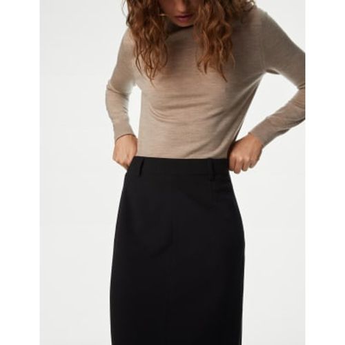 Womens Split Back Maxi Column Skirt - - M&S Collection - Modalova