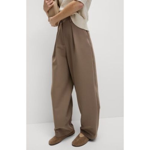 Womens Barrel Leg Trousers - - M&S Collection - Modalova