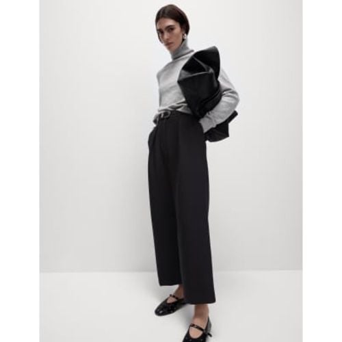 Womens Barrel Leg Trousers - - M&S Collection - Modalova