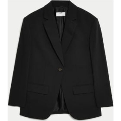 Womens Relaxed Single Breasted Blazer - - M&S Collection - Modalova