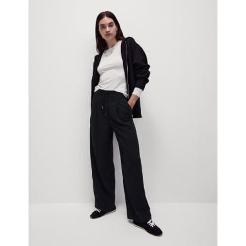 Womens Drawstring Wide Leg Trousers - - M&S Collection - Modalova