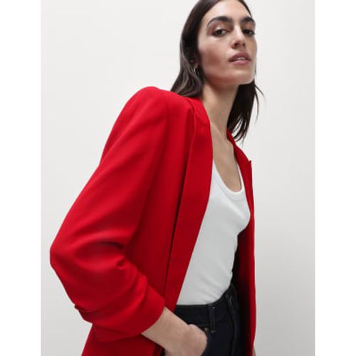 Womens Ruched Sleeve Blazer - - M&S Collection - Modalova