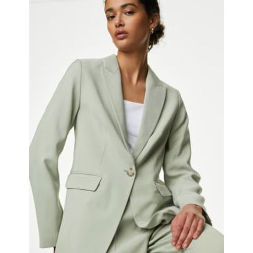 Womens Straight Single Breasted Blazer - - M&S Collection - Modalova