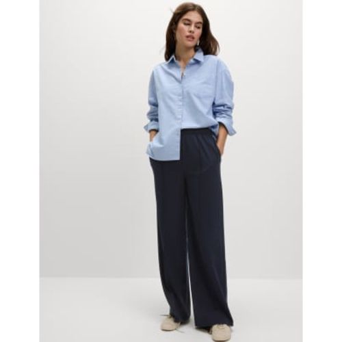 Womens Wide Leg Trousers - - M&S Collection - Modalova