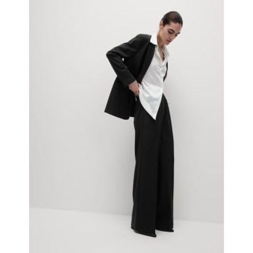 Womens Wide Leg Trousers - - M&S Collection - Modalova