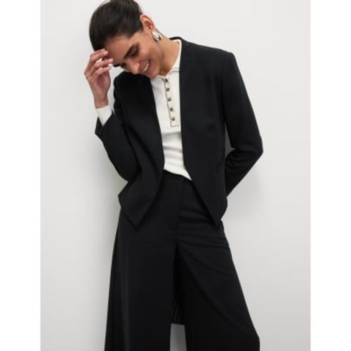 Womens Collarless Blazer - - M&S Collection - Modalova