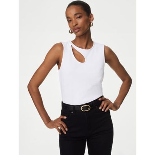 Womens Cotton Rich Cutout Vest - - Autograph - Modalova