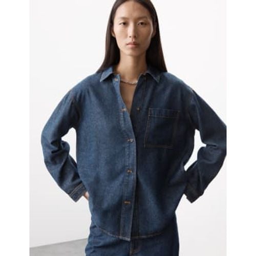 Womens Pure Lyocell™ Denim Relaxed Shirt - - Autograph - Modalova