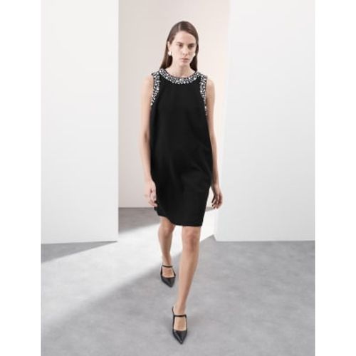 Womens Embellished Mini Shift Dress - - Autograph - Modalova