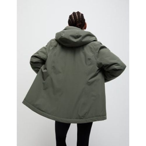 Womens Padded Waterproof Hooded Jacket - - Goodmove - Modalova