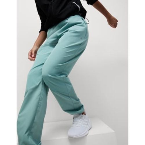 Womens Panelled High Waisted Tapered Joggers - - Goodmove - Modalova