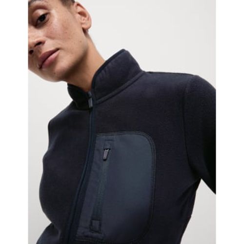 Womens Thermal Zip Up Funnel Neck Fleece - Goodmove - Modalova