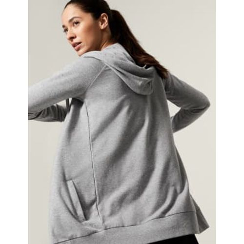 Womens Cotton Rich Longline Hoodie - - Goodmove - Modalova