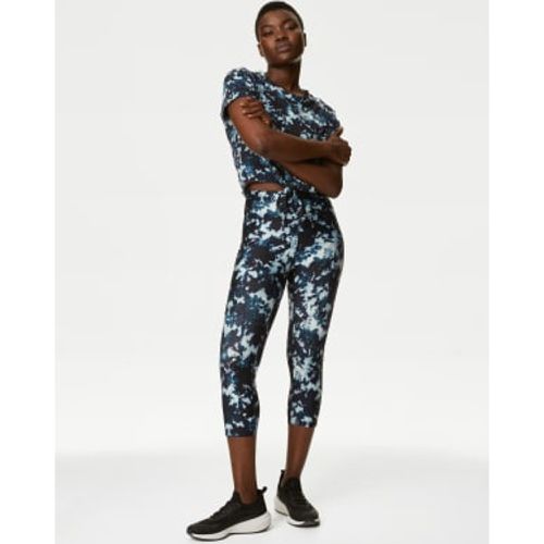 Womens Go Move Printed Cropped Gym Leggings - - Goodmove - Modalova