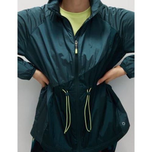 Womens Iridescent Hooded Running Jacket with Stormwear™ - - Goodmove - Modalova