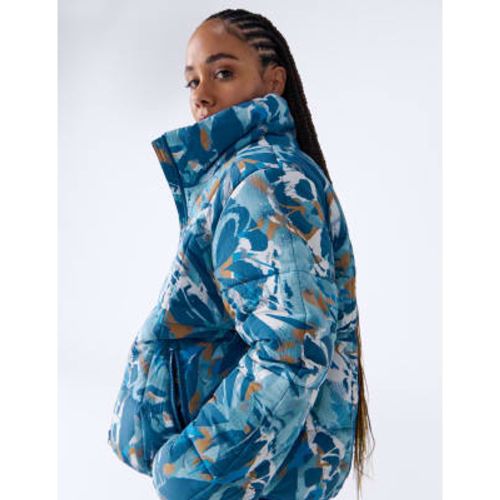 Womens Stormwear™ Printed Funnel Neck Puffer Jacket - - Goodmove - Modalova