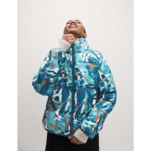 Womens Stormwear™ Printed Funnel Neck Puffer Jacket - - Goodmove - Modalova