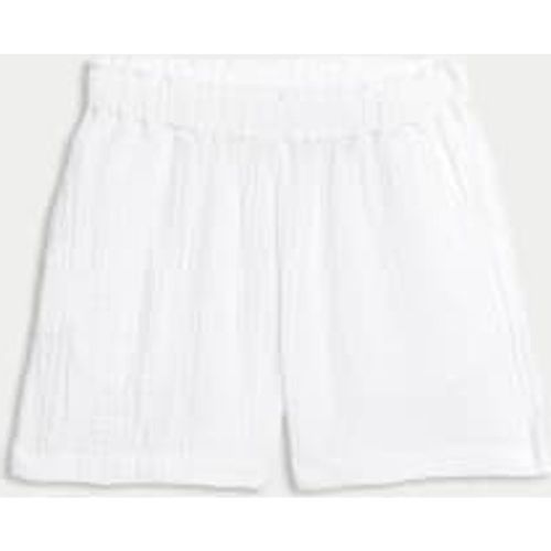 Womens Pure Cotton Textured Beach Shorts - - M&S Collection - Modalova