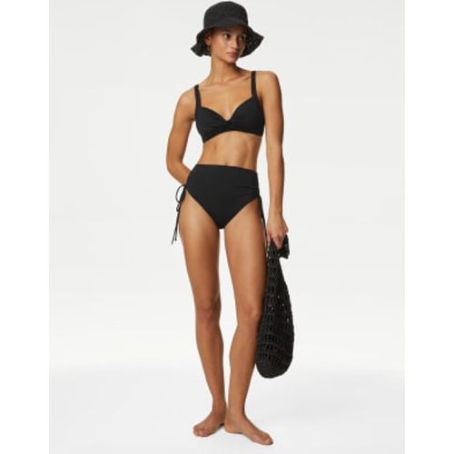 Womens Tummy Control High Waisted Bikini Bottoms - - M&S Collection - Modalova