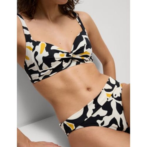 Womens Printed Roll Top Bikini Bottoms - - M&S Collection - Modalova