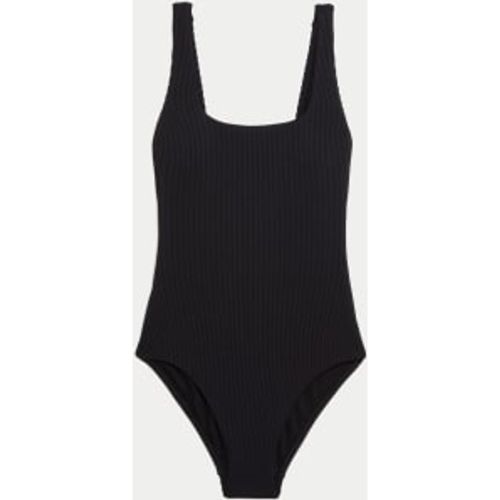 Womens Textured Scoop Neck Swimsuit - - M&S Collection - Modalova