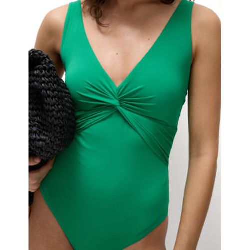 Womens 360 Tummy Control Plunge Swimsuit - - M&S Collection - Modalova