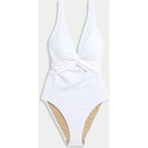 Womens 360 Tummy Control Plunge Swimsuit - - M&S Collection - Modalova