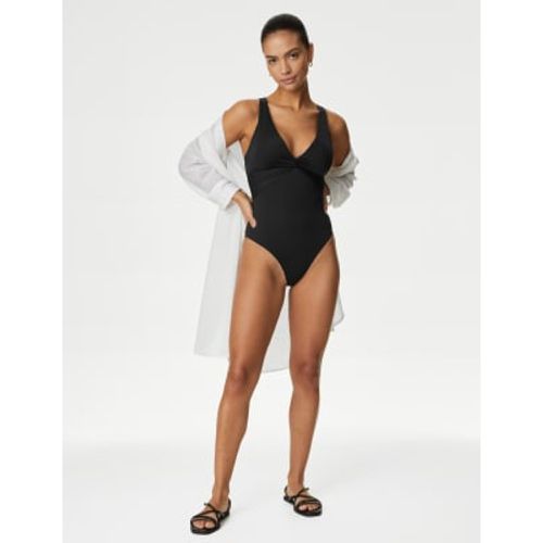 Womens 360 Tummy Control Plunge Swimsuit - - M&S Collection - Modalova