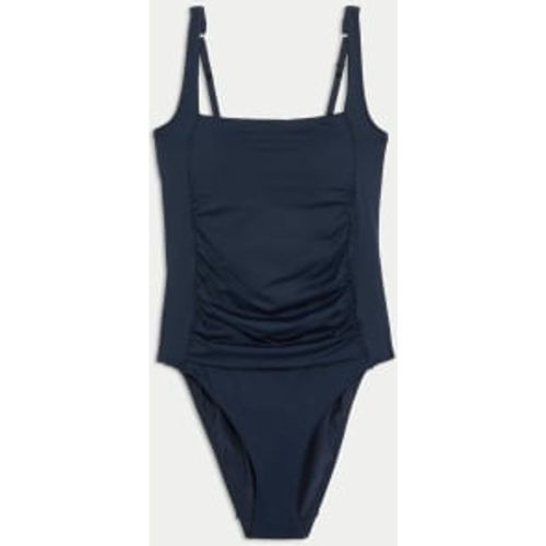 Womens 360 Tummy Control Padded Square Neck Swimsuit - - M&S Collection - Modalova