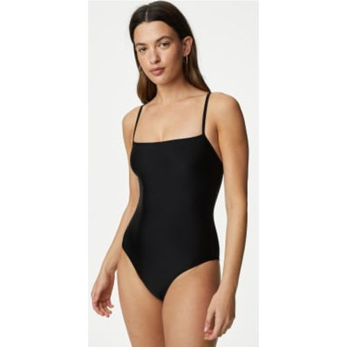 Womens Square Neck Swimsuit - - M&S Collection - Modalova