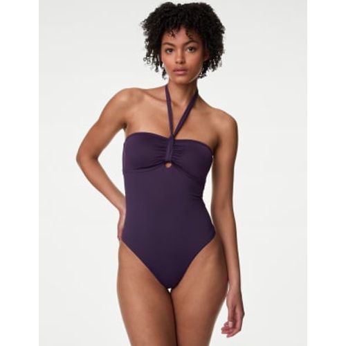 Womens Halterneck Swimsuit - - M&S Collection - Modalova