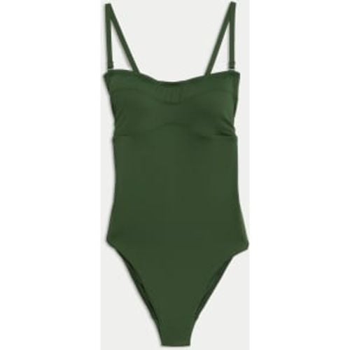 Womens 360 Tummy Control Padded Bandeau Swimsuit - - M&S Collection - Modalova