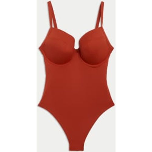 Womens Padded Wired V-Neck Swimsuit - - M&S Collection - Modalova