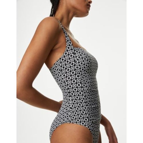 Womens 360 Tummy Control Printed Padded Swimsuit - - M&S Collection - Modalova