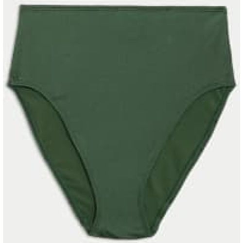 Womens Tummy Control High Waisted Bikini Bottoms - - M&S Collection - Modalova