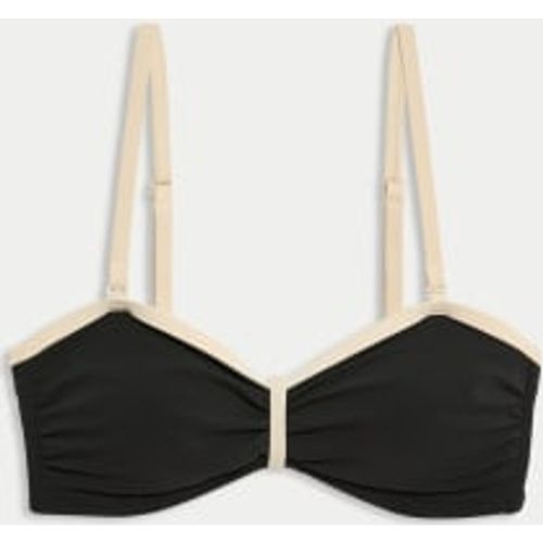 Womens Colour Block Bandeau Bikini Top - - M&S Collection - Modalova