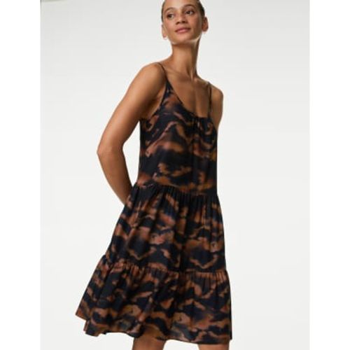 Womens Mini Tiered Beach Dress - - M&S Collection - Modalova