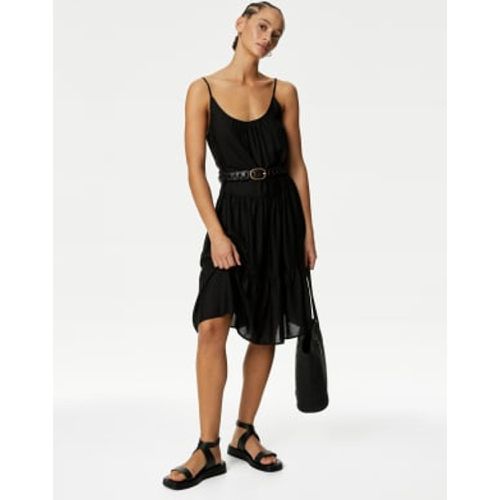 Womens Mini Tiered Beach Dress - - M&S Collection - Modalova