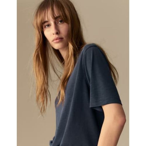 Womens Modal Rich Oversized T-Shirt - - Per Una - Modalova