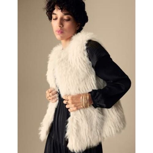 Womens Faux Fur Gilet - - Per Una - Modalova