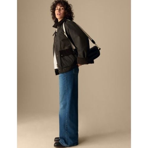 Womens Waxed Utility Jacket - - Per Una - Modalova