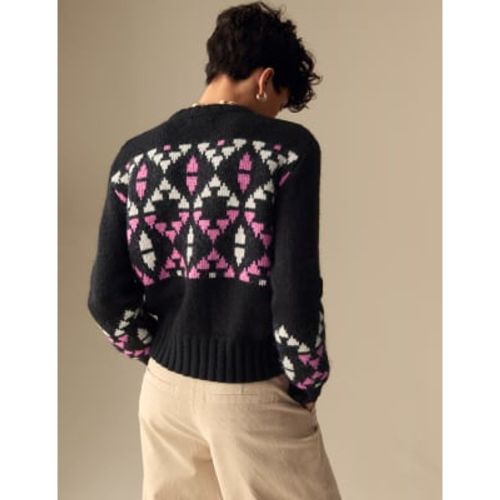 Womens Fair Isle Jumper With Wool - - Per Una - Modalova