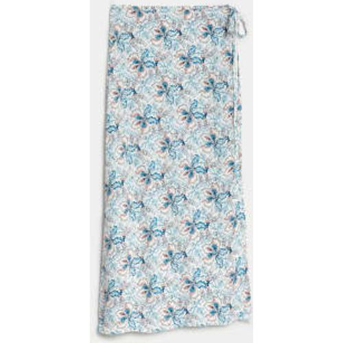 Womens Floral Midaxi Wrap Skirt - - Per Una - Modalova