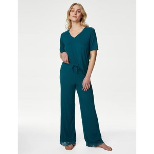 Womens Body Soft™ Wide Leg Pyjama Bottoms - - Body by M&S - Modalova