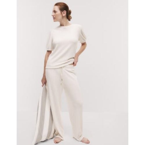 Womens Cosy Waffle Pyjama Bottoms - - M&S Collection - Modalova