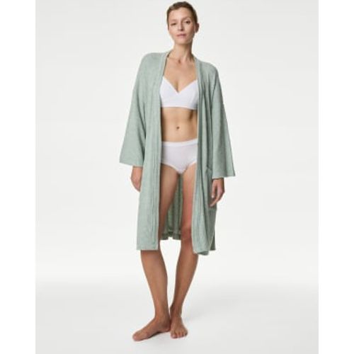 Womens Cosy Waffle Dressing Gown - - M&S Collection - Modalova